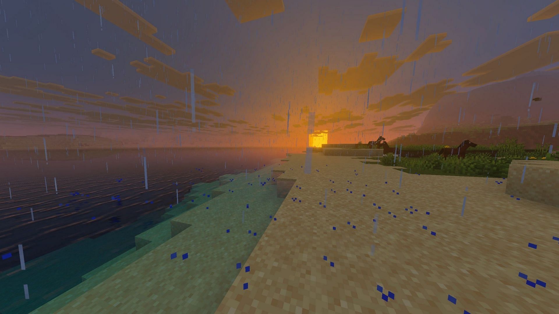Vibrant Visuals is the new graphics overhaul for Minecraft Bedrock Edition (Image via Sportskeeda Gaming || Mojang Studios)